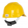Casco De Seguridad Ajuste De Ratchet Amarillo Truper