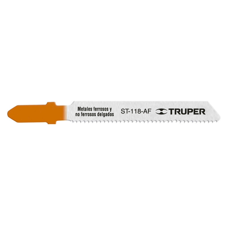 5 Seguetas Zanco "T" Corte Recto (Metal, Plastico y Aluminio) 18" Truper