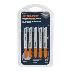 5 Seguetas Zanco "T" Corte Recto (Metal, Plastico y Aluminio) 18" Truper