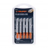 5 Seguetas Zanco "T" Cortes Rectos En Madera 12"x4" Truper