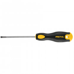 Destornillador Punta Gabinete Mango 3/16" x 4" Comfort Grip Pretul