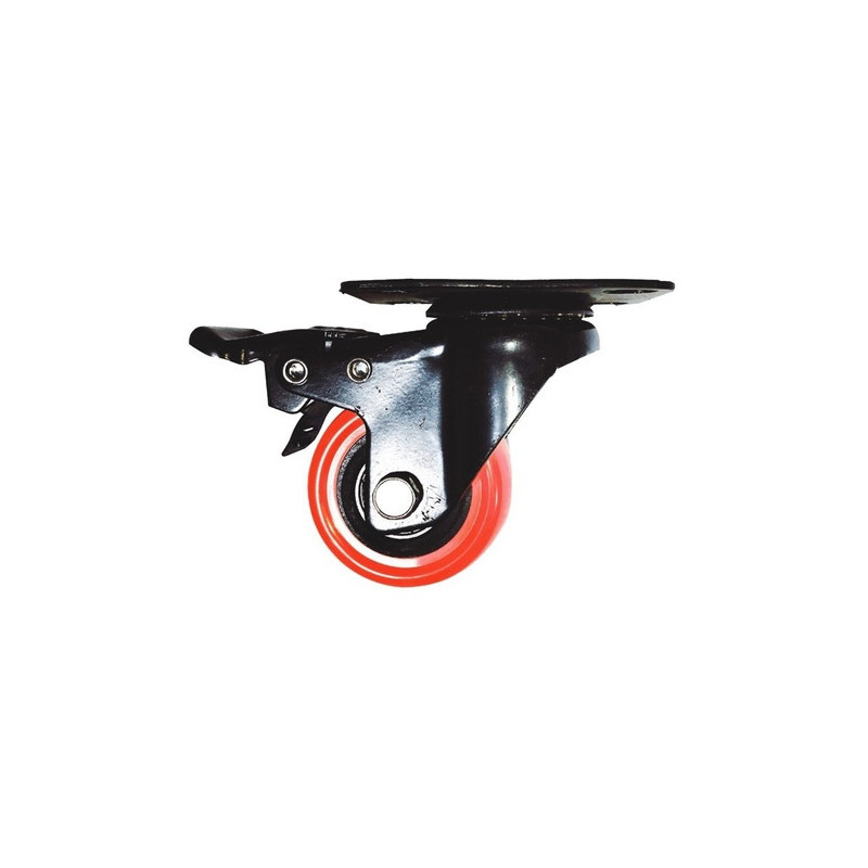 Rodachin De Pvc Con Freno 2pg