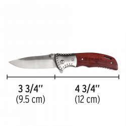 Navaja Abatible Dentada 5" Truper