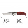 Navaja Abatible Dentada 5" Truper