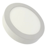 Panel Led 12w 6pg Blanco Redondo Sobreponer
