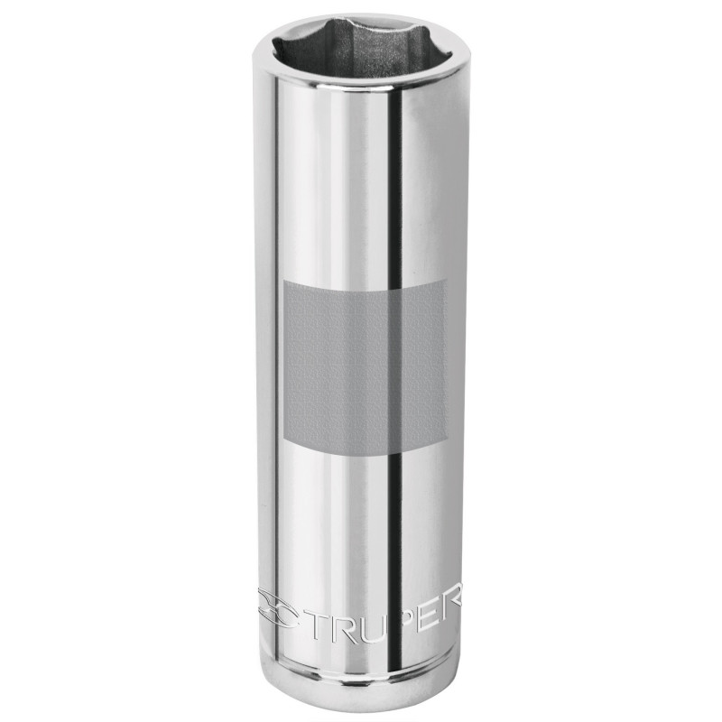 Copa Estandar Larga De 6 Puntas 1/2" Mando 1/2 Truper