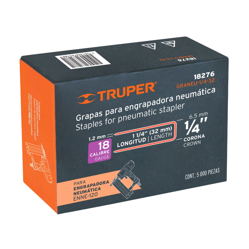 Caja grapas 18276 Truper Caja grapas 18276 Truper