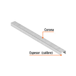 grapas 18282 Truper