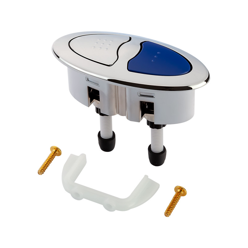 Botón Alongado Para Tanque Sanitario Superior Doble Descarga