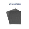 25 Unidades Lija De Agua Grano 120 Truper
