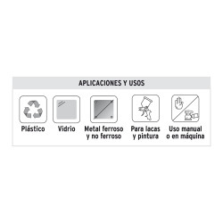 25 Unidades Lija De Agua 220 Truper