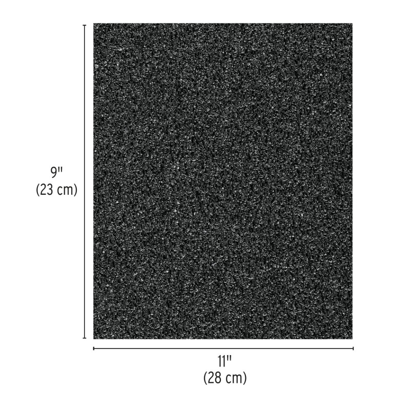 Carta Vetrata Al Acqua Grano 400, Fogli 230x280mm, Confezione Da 100 Unità, Per Levigatura A Umido