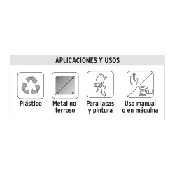 25 Unidades Lija De Agua Microfina Grano 1200 Truper