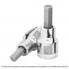 Copa De Punta Hexagonal 1/4" Mando 1/2 Truper