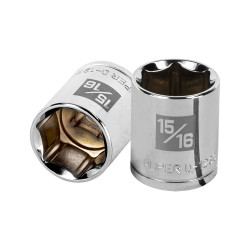 Copa Estandar De 6 Puntas 15/16" Mando 1/2 Truper