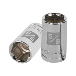 Copa Estandar De 6 Puntas 5/8" Mando 1/2 Truper