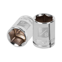 Copa Estándar de 5/8", 6 puntas, cuadro 3/8", Truper