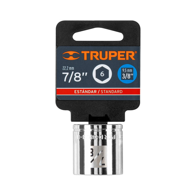 Copa Estandar De 6 Puntas 7/8" Truper