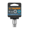 Copa Milimétrica 9 mm, 6 puntas, cuadro 3/8", Truper