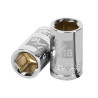 Copa Estándar 7/16", 6 puntas, cuadro 3/8", Truper