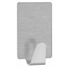 Gancho Adhesivo Permanente Rectangular Size S Metal x4unid