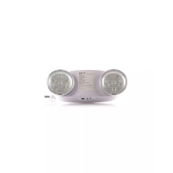 Lampara Led De Emergencia Luz Blanca 5.4w 2x2.7w