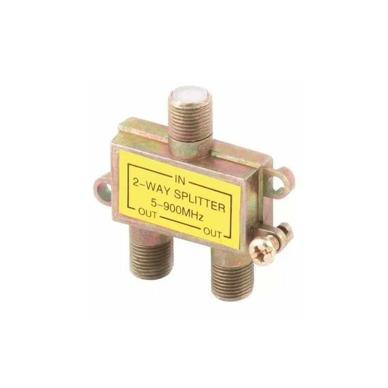 Divisor Splitter 2 Salidas Parabolica Coaxial Rg6