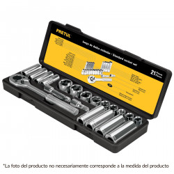Juego De 21 Piezas, 3/8" De...