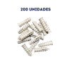 Paquete x 200 unidades Chazo Taco Estriado 3/8