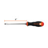 Destornillador Punta Pala 5/16"x 4" Con Mango Comfort Grip Truper