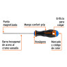Destornillador Punta Phillips 1/8"x 4" Con Mango Comfort Grip Truper