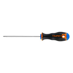 Destornillador Punta Phillips 1/8"x 4" Con Mango Comfort Grip Truper