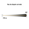 12 unidades - Lampara Linterna Plástica Reflectora De Leds Recargable 145LM Pretul