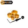 Kit De Copas Sierras 6 Piezas Para Madera, Calidad Industrial, Coofix