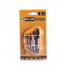 Extractores De Tornillos 5 Piezas 1/3 (3mm) A 3/4 (18mm), Alta Calidad, Coofix