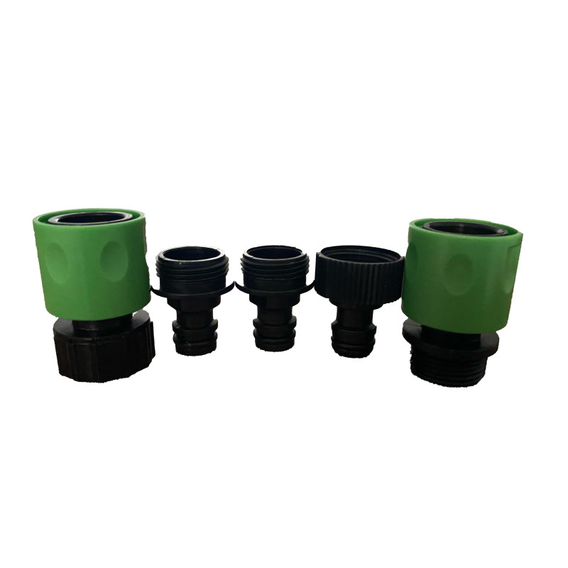 Juego De 2 Acoples Rápidos Manguera Hidrolavadora Sistema Click Ferreco Basics
