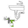 Sonda Destapacaños Manual Con Adaptación A Taladro 7,6 Mts, Tuberias, Desagues, Sanitarios, Lavamanos Ferreco Expert