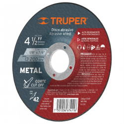Disco Para Corte De Metal 4...