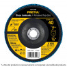 Disco Laminado Flap 4 1/2" 7/8" 60 Grano Pretul