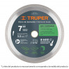 Disco Diamantado Continuo 9" Acabado Fino Truper