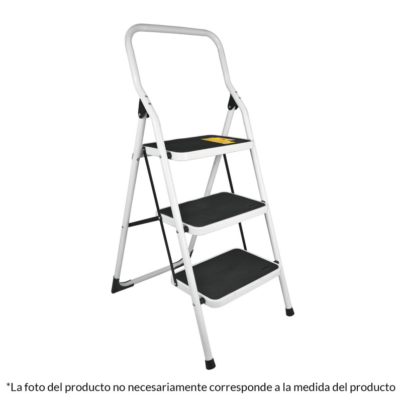 Escalera Tubular 3 Peldaño Pretul