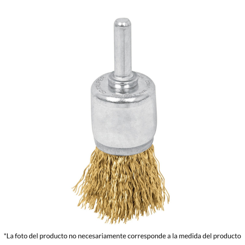 Grata Copa Alambre Grueso Calibre 0.3MM 3/4" Truper