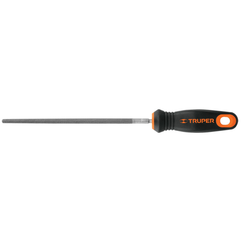 Lima Redonda Bastarda Con Mango 5/16" Truper