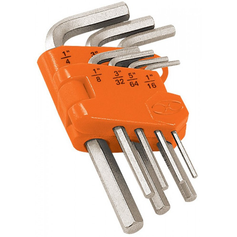 Juego De 13 Llaves Bristol (Metricas) Organizador Plastico Abatible Truper