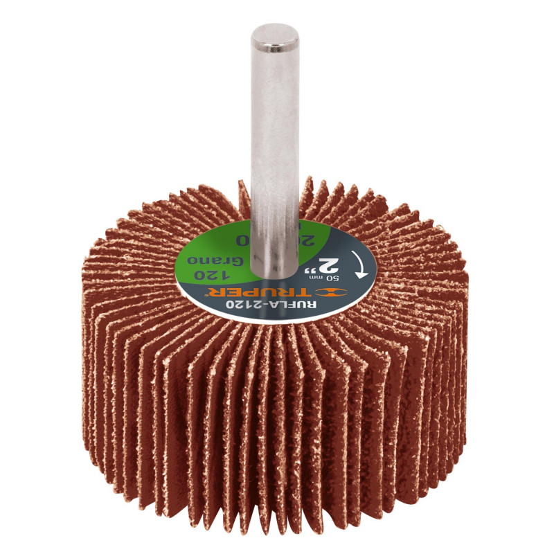 Rueda Flap Diametro 2" 80 Granos Truper