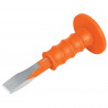 Cincel de corte frío 3/4 x 8" con grip, Truper