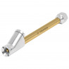Inflador Cabeza Doble De Laton Truper