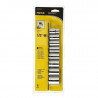 Juego De 8 Copas Estandar Metricas Mando 1/2" Pretul