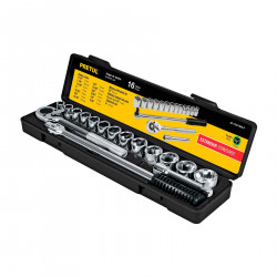 Juego De 16 Piezas, Metricas 1/2" Pretul