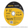 Disco Para Corte Extrafino De Metal 9" 2MM Uso General Pretul